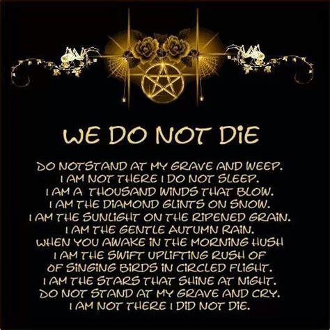 Wiccan farewell poem